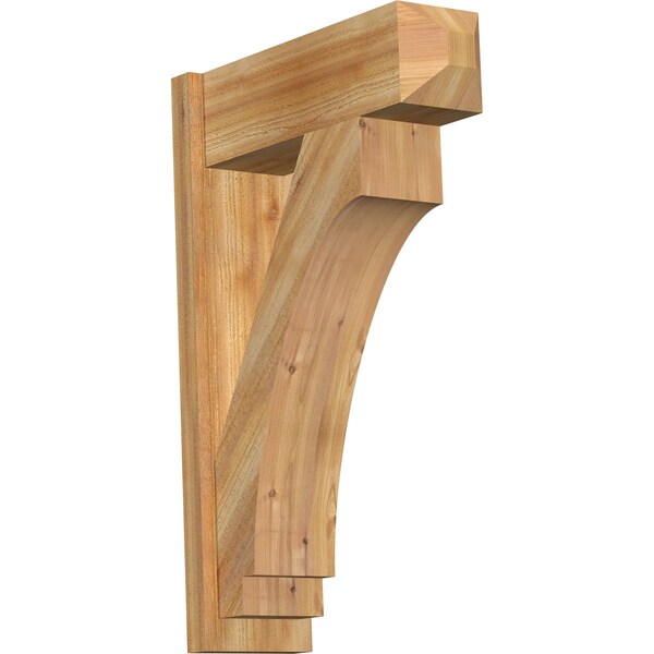 Ekena Millwork Imperial Rough Sawn Craftsman Outlooker, Western Red Cedar, 8"W x 24"D x 36"H OUT08X24X36IMP04RWR - main